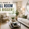 Small Room: 7 Amazing Ways to Make It Look Bigger