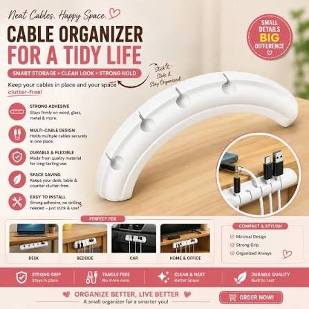 Cable Organization: 7 Easy Tips for a Tidy Home